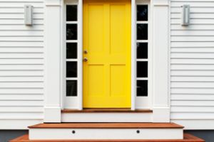 yellow door